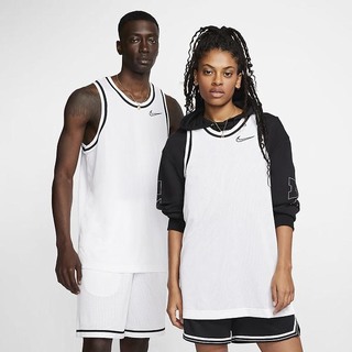Jersey Nike Dri-FIT Classic Basketball Barbati Albi Negrii | IASH-49871